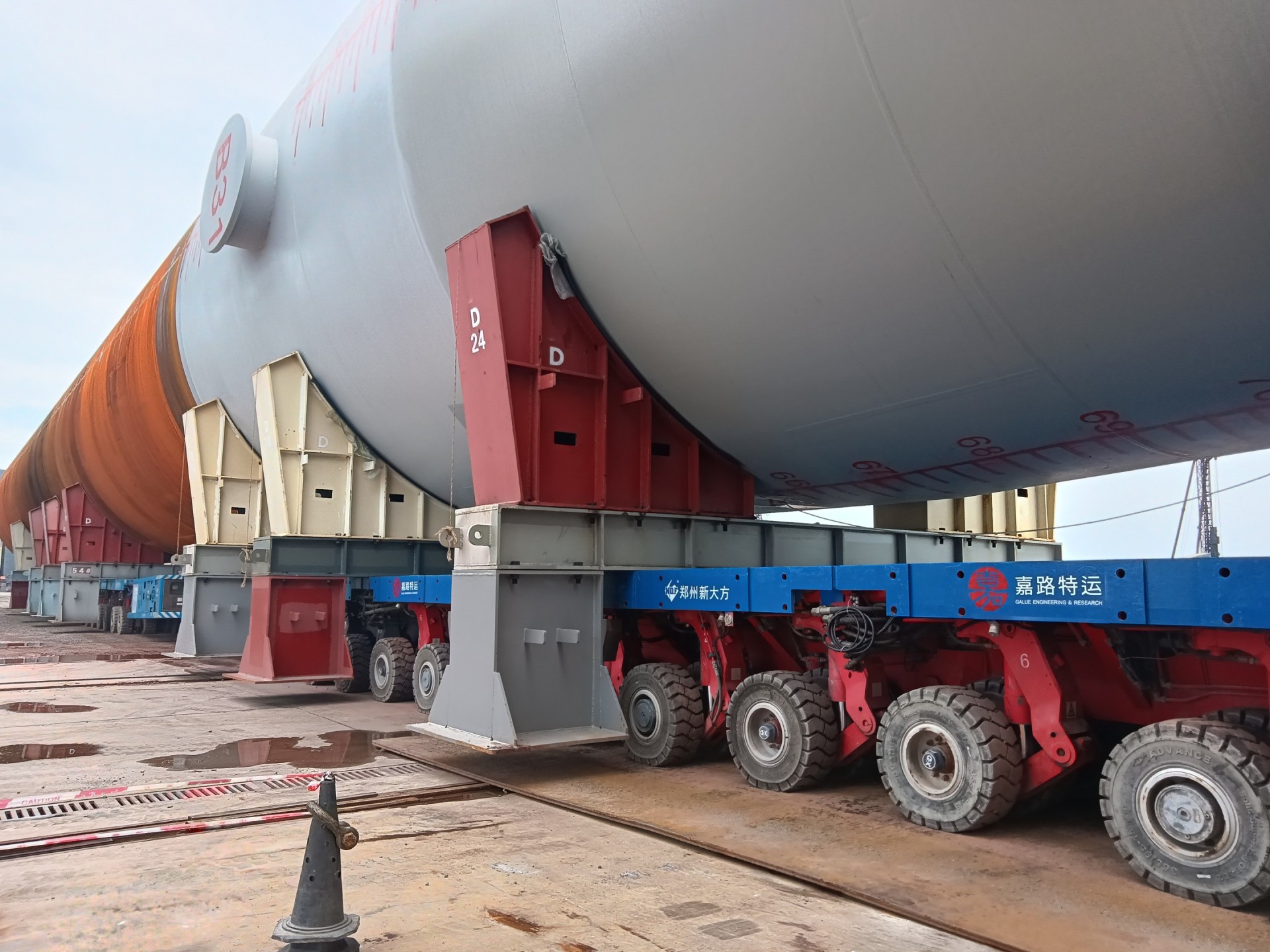 2000 ton Load Capacity SMPT for Port Cargo Logsitic