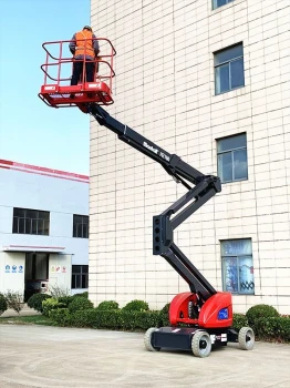 5 units 21m height Articulated Boom Lifts has been awarded to MAGIWORK from Europe